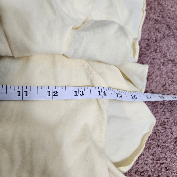 Free People Intimately Matilda Ruffle Bodysuit In Pale Yellow NWOT Size Medium - Picture 8 of 10